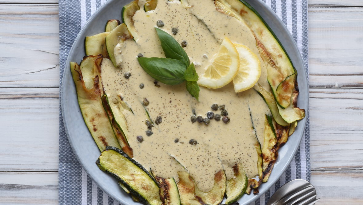 Italienischer Klassiker mal anders: Zucchini-Tonnato