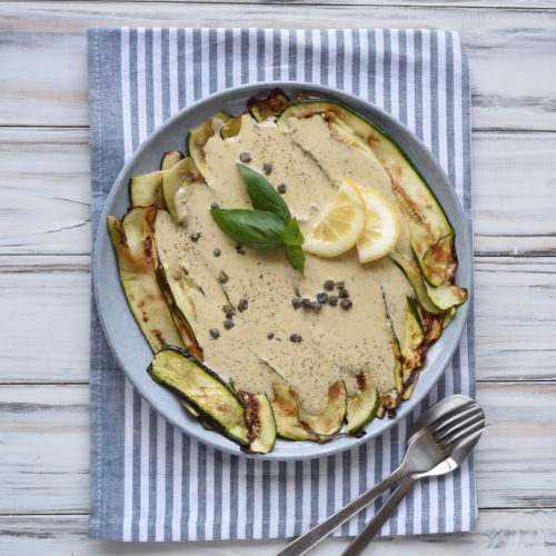 Italienischer Klassiker mal anders: Zucchini-Tonnato